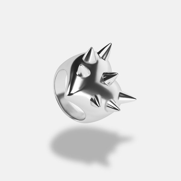 Spiked Heart Ring